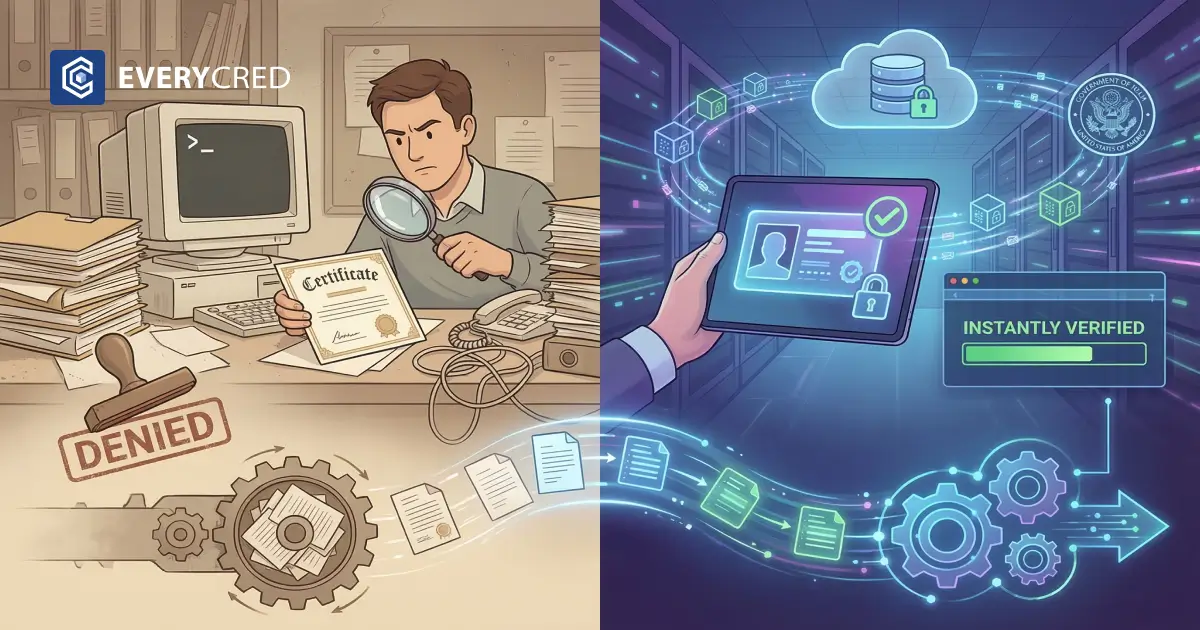 Credentials Verification in Government: How to Reduce Manual Checks